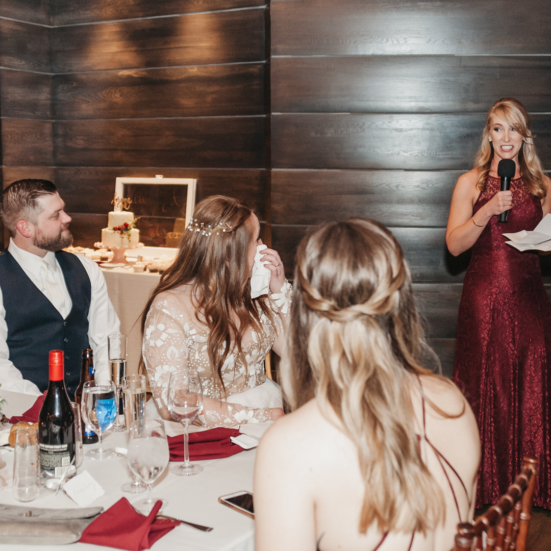 When it's time for toasts, everyone is in the right place.