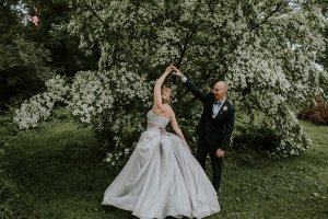 Cute moment at Park of Roses