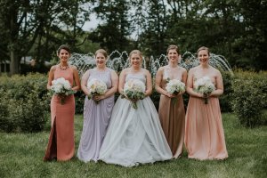 Bridal Party at Park of Roses